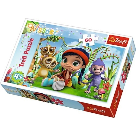 PUZZLE TREFL 60 el. Wissper Mała Czarodziejka
